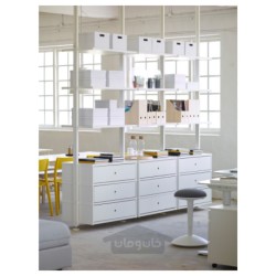 ترکیب ذخیره سازی باز ایکیا مدل IKEA ELVARLI