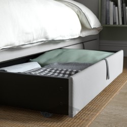 جعبه نگهداری تخت روکش دار ایکیا مدل IKEA GLADSTAD