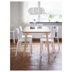 صندلی ایکیا مدل IKEA JANINGE رنگ سفید