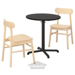 میز و 2 عدد صندلی ایکیا مدل IKEA STENSELE / RÖNNINGE