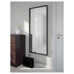آینه ایکیا مدل IKEA NISSEDAL رنگ مشکی