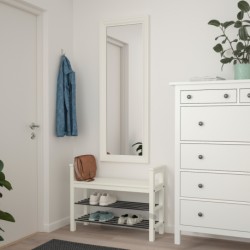 آینه ایکیا مدل IKEA TOFTBYN رنگ سفید