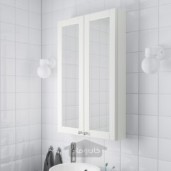 کابینت آینه 2 درب ایکیا مدل IKEA GODMORGON رنگ کاسیون سفید