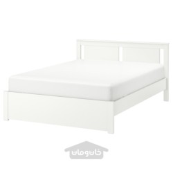 قاب تخت ایکیا مدل IKEA SONGESAND رنگ سفید