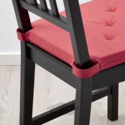 پد صندلی ایکیا مدل IKEA JUSTINA رنگ قرمز