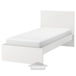 قاب تخت، بلند ایکیا مدل IKEA MALM رنگ سفید