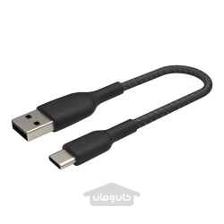 کابل بلکین مدل BELKIN Lightning to USB-A Cable 15CM-black