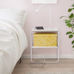 میز کنار تخت / واحد قفسه ایکیا مدل IKEA HATTÅSEN رنگ سفید