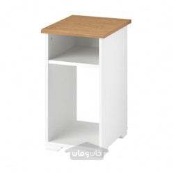 میز کناری ایکیا مدل IKEA SKRUVBY رنگ سفید