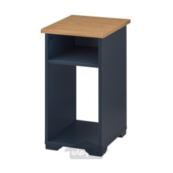 میز کناری ایکیا مدل IKEA SKRUVBY رنگ مشکی-آبی
