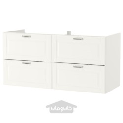 پایه شستشو با 4 کشو ایکیا مدل IKEA GODMORGON رنگ کاسیون سفید