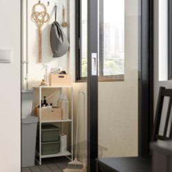 واحد قفسه بندی ایکیا مدل IKEA JOSTEIN رنگ داخل/خارج/سفید فلزی