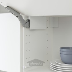 لولا با باز کننده فشاری برای درب افقی ایکیا مدل IKEA UTRUSTA رنگ سفید