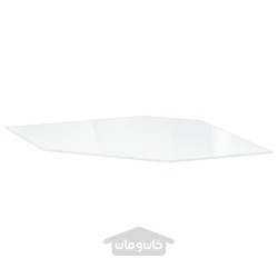 قفسه برای کابینت دیواری گوشه ای ایکیا مدل IKEA UTRUSTA رنگ شیشه