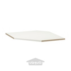 قفسه برای کابینت دیواری گوشه ای ایکیا مدل IKEA UTRUSTA رنگ سفید