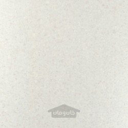 میز کار ایکیا مدل IKEA SÄLJAN رنگ سفید/جلوه سنگ خاکستری روشن/لمینت