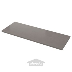 میز کار سفارشی ایکیا مدل IKEA KASKER رنگ اثر سنگ خاکستری/کوارتز