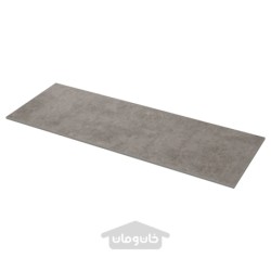 میز کار سفارشی ایکیا مدل IKEA SKARARP رنگ خاکستری مات/سرامیک اثر بتن