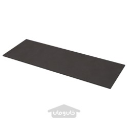 میز کار سفارشی ایکیا مدل IKEA SKARARP رنگ مشکی مات/ سرامیک اثر سنگ
