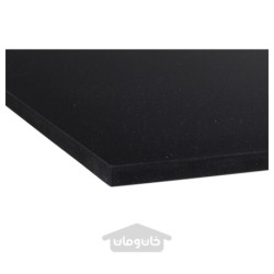 میز کار سفارشی ایکیا مدل IKEA KASKER رنگ اثر سنگ سیاه/کوارتز