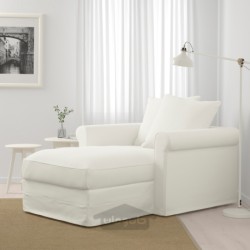 شزلون ایکیا مدل IKEA GRÖNLID رنگ سفید اینسروس