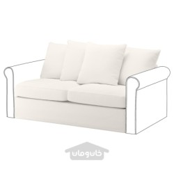 بخش مبل - تخت 2 نفره ایکیا مدل IKEA GRÖNLID رنگ سفید اینسروس
