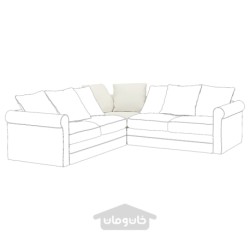 بخش گوشه ای ایکیا مدل IKEA GRÖNLID رنگ سفید اینسروس