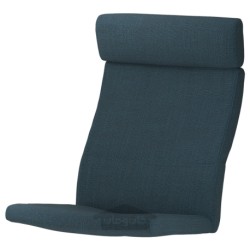 کوسن صندلی راحتی ایکیا مدل IKEA POÄNG رنگ آبی تیره هیلارد