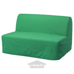 روکش مبل تخت خواب شو 2 نفره ایکیا مدل IKEA LYCKSELE رنگ سبز روشن وانسبرو