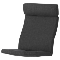 کوسن صندلی راحتی ایکیا مدل IKEA POÄNG رنگ آنتراسیت هیلارد