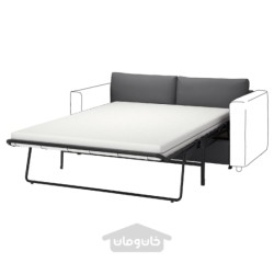 بخش مبل - تخت 2 نفره ایکیا مدل IKEA VIMLE رنگ خاکستری هالارپ