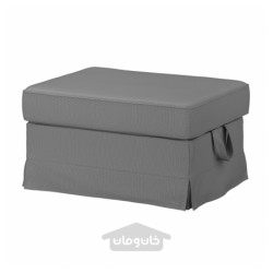 روکش برای زیرپایی ایکیا مدل IKEA EKTORP رنگ خاکستری روشن رمارن