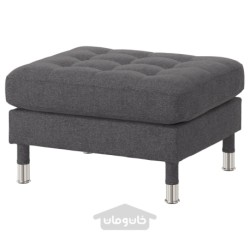 زیرپایی ایکیا مدل IKEA LANDSKRONA رنگ خاکستری تیره گانارد