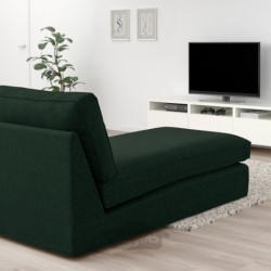شزلون ایکیا مدل IKEA KIVIK رنگ سبز تیره تالمیرا