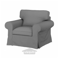 روکش صندلی راحتی ایکیا مدل IKEA EKTORP رنگ خاکستری روشن رمارن