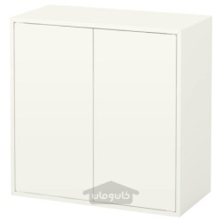کابینت دارای 2 درب و 1 قفسه ایکیا مدل IKEA EKET رنگ سفید