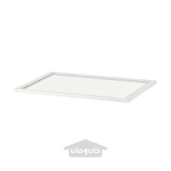قفسه شیشه ای ایکیا مدل IKEA KOMPLEMENT رنگ سفید