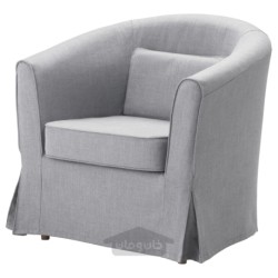 روکش صندلی راحتی ایکیا مدل IKEA TULLSTA رنگ خاکستری متوسط نوردولا
