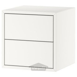 کابینت با 2 کشو ایکیا مدل IKEA EKET رنگ سفید