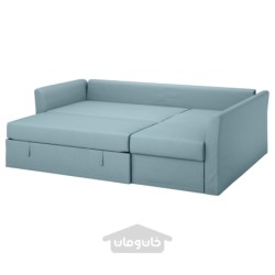 مبل - تخت نبشی ایکیا مدل IKEA HOLMSUND رنگ آبی روشن اورستا