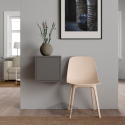 ترکیب کابینت دیواری ایکیا مدل IKEA EKET رنگ خاکستری تیره
