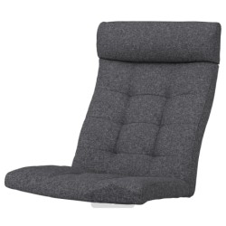 کوسن صندلی راحتی ایکیا مدل IKEA POÄNG رنگ خاکستری تیره گانارد