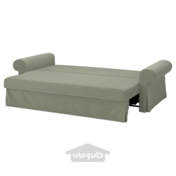 مبل تخت خواب شو 3 نفره ایکیا مدل IKEA VRETSTORP رنگ خاکستری-سبز هاکبو