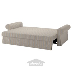 مبل تخت خواب شو 3 نفره ایکیا مدل IKEA VRETSTORP رنگ خاکستری-بژ کارلشوف