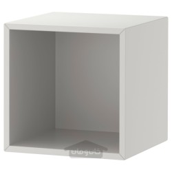واحد قفسه بندی دیواری ایکیا مدل IKEA EKET رنگ خاکستری روشن