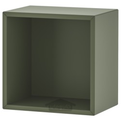 واحد قفسه بندی دیواری ایکیا مدل IKEA EKET رنگ سبز خاکستری