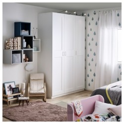 درب با لولا ایکیا مدل IKEA GRIMO رنگ سفید