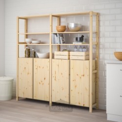 2 بخش / قفسه / کابینت ایکیا مدل IKEA IVAR
