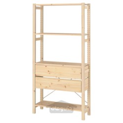 1 بخش / قفسه / کشو ایکیا مدل IKEA IVAR