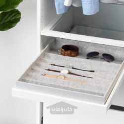 سینی درجی کشویی ایکیا مدل IKEA KOMPLEMENT رنگ سفید